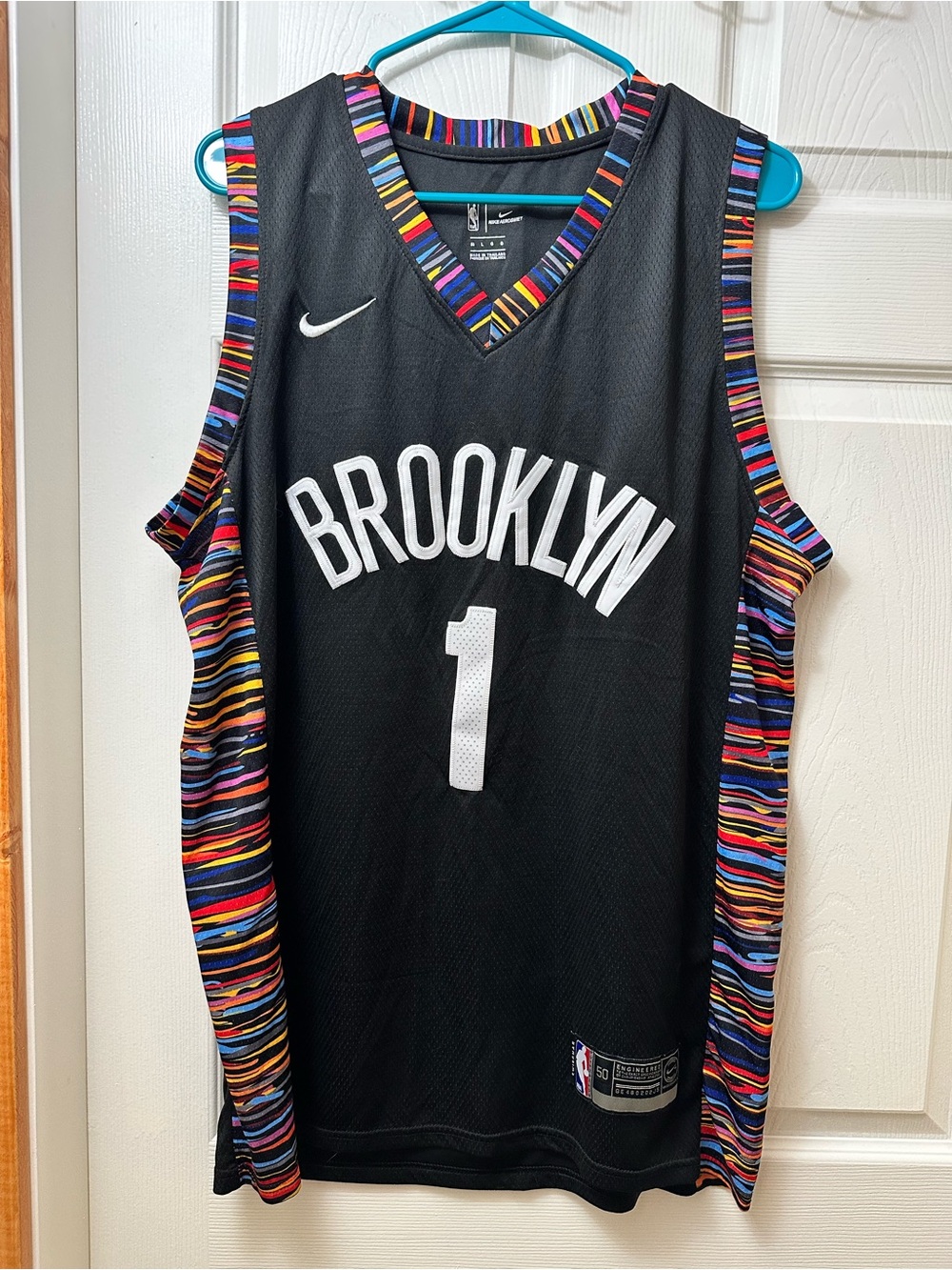 Nike NBA Brooklyn Nets ‘Biggie’ City Edition Jersey Mens Large